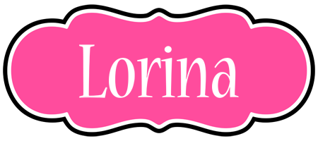 Lorina invitation logo