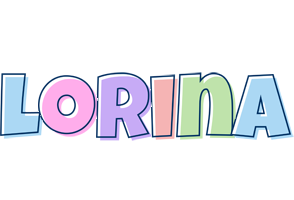 Lorina pastel logo