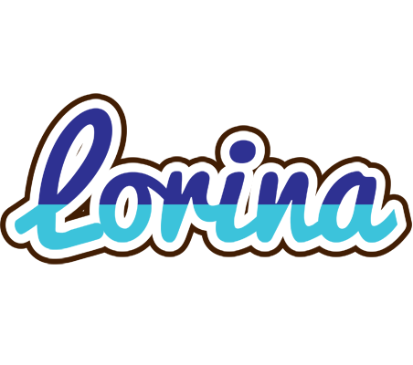 Lorina raining logo