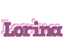 Lorina relaxing logo