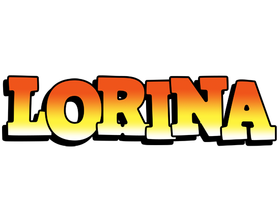 Lorina sunset logo