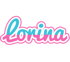 Lorina woman logo