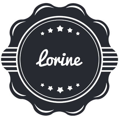 Lorine badge logo