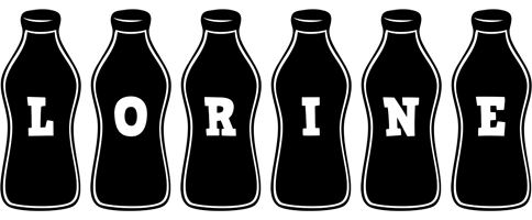 Lorine bottle logo