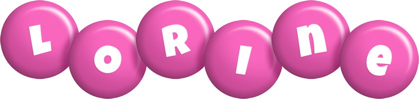 Lorine candy-pink logo