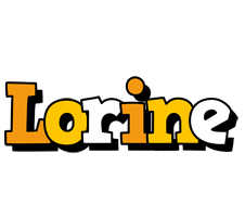 Lorine cartoon logo