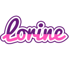 Lorine cheerful logo