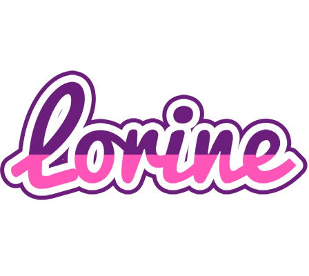 Lorine cheerful logo