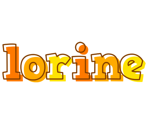 Lorine desert logo