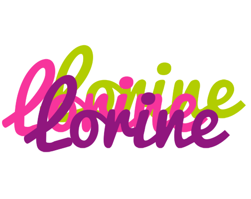 Lorine flowers logo