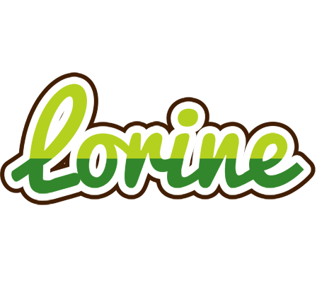 Lorine golfing logo