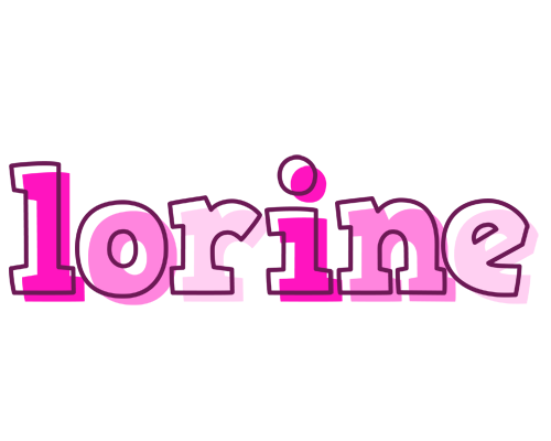 Lorine hello logo