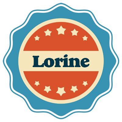 Lorine labels logo