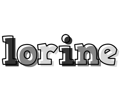 Lorine night logo