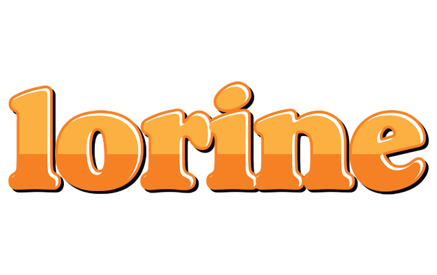 Lorine orange logo