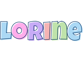 Lorine pastel logo
