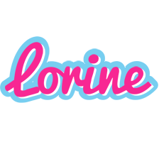 Lorine popstar logo