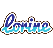 Lorine raining logo