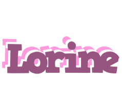 Lorine relaxing logo