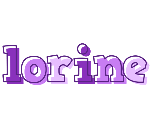 Lorine sensual logo