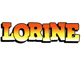 Lorine sunset logo
