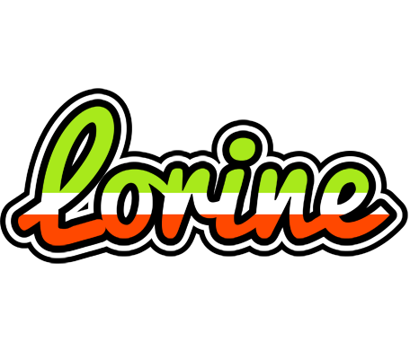 Lorine superfun logo