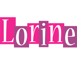 Lorine whine logo