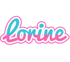 Lorine woman logo