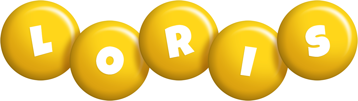 Loris candy-yellow logo
