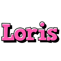 Loris girlish logo