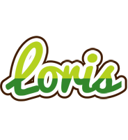 Loris golfing logo
