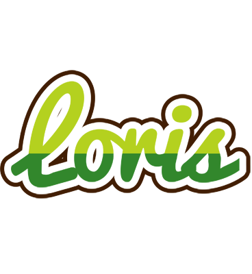 Loris golfing logo