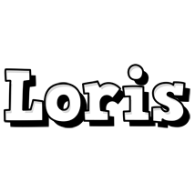 Loris snowing logo