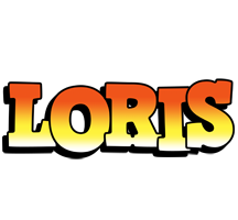 Loris sunset logo