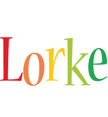 Lorke birthday logo