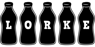 Lorke bottle logo