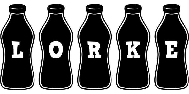 Lorke bottle logo