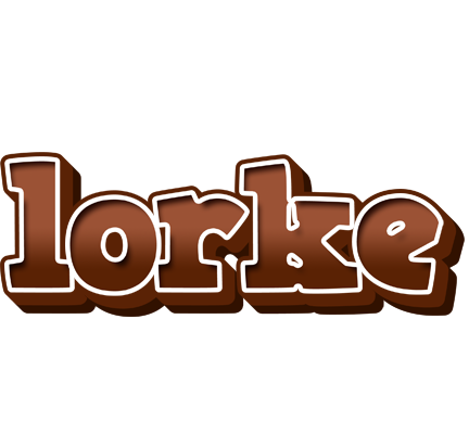 Lorke brownie logo