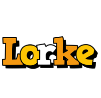 Lorke cartoon logo