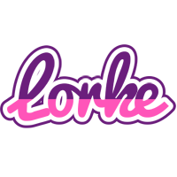 Lorke cheerful logo