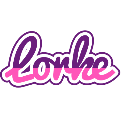 Lorke cheerful logo