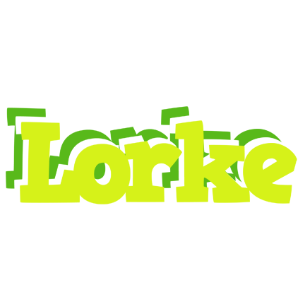 Lorke citrus logo