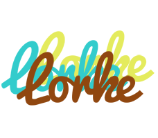 Lorke cupcake logo