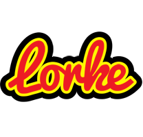 Lorke fireman logo
