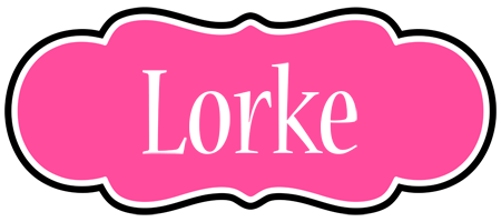 Lorke invitation logo