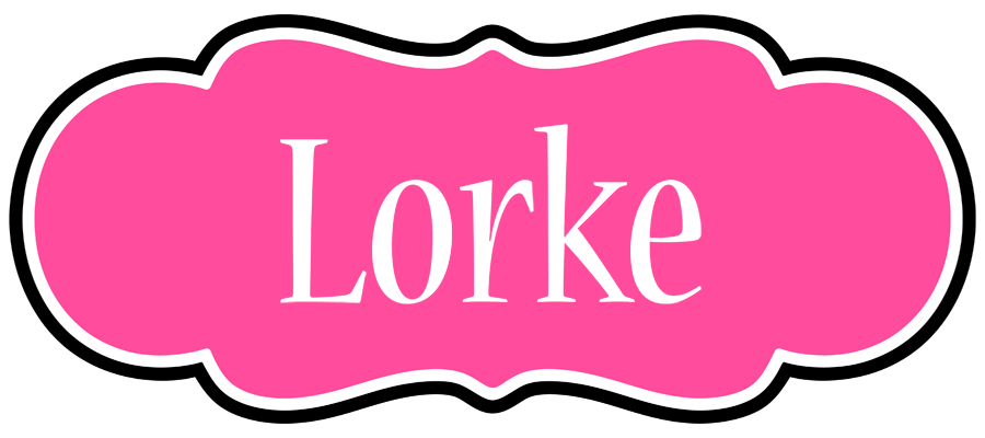 Lorke invitation logo