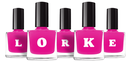 Lorke nails logo