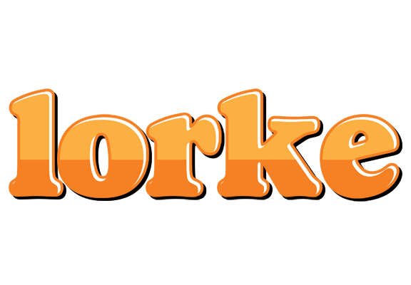 Lorke orange logo