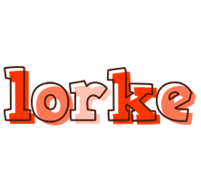 Lorke paint logo