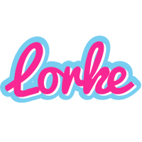 Lorke popstar logo